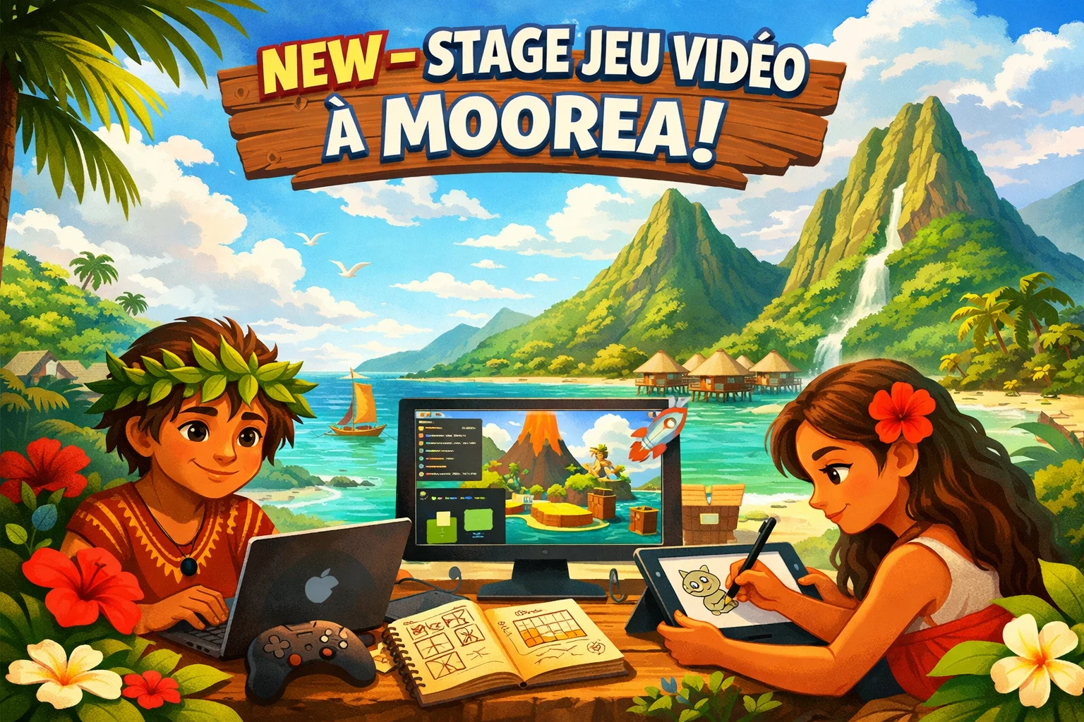 GAME CAMP MOOREA